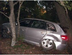 Araçla 40 Metrelik Uçuruma Düştüler, Sağ Kurtuldular