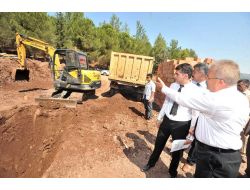 Vali Cerrah, Kadın Konukevi İnşaatını İnceledi