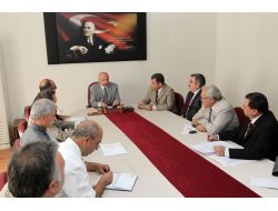 Vali Yüksel, Yeni Eğitim Öğretim Yılı Öncesinde Yetkililerden Bilgi Aldı