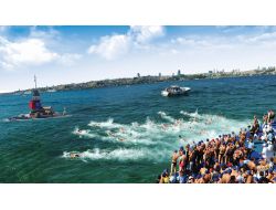 Kız Kulesi Yüzme Yarışları Nefes Kesecek