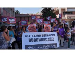 MEB ÖNÜNDE '4+4+4' PROTESTOSU