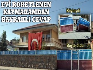 Kaymakamdan Bayraklı Cevap