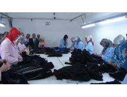 Bitlis’in İlk Tekstil Atölyesi Tatvan’da Açıldı