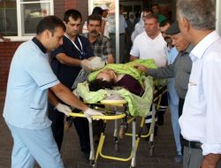 Minibüsten Düşen Kadın Ağır Yaralandı!