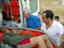 Kızılırmak'ta Boğulmaktan Son Anda Kurtuldu