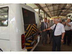 Denizli'de Okullar Açılmadan Öğrenci Servisleri Denetleniyor