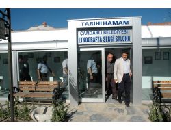 Restore Edilen Tarihî Hamam, Etnografya Sergi Salonu Olarak Açıldı
