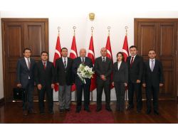 Tarım Ve Kırsal Kalkınmayı Destekleme Kurumu Heyeti, Vali Yüksel'i Ziyaret Etti