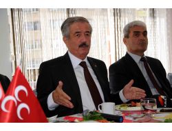 Mhp Genel Başkan Adayı İsmail Hakkı Küpçü, Samsun Delegelerini Ziyaret Etti