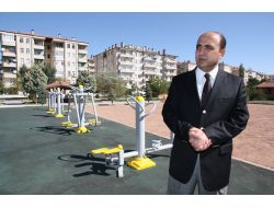 Aksaray Belediyesi Obezite İle Mücadele İçin Yürüyüş Pisti Yaptı