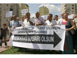 Adana'da Kenan Evren Bulvarı'nın Adı Değişsin Tepkisi