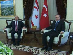 Başbakan Erdoğan, KKTC Cumhurbaşkanı Talat'la Görüştü!