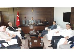 İlkadım Kaymakamlığı'na Atanan Ahmet Narinoğlu'na 'Hayırlı Olsun' Ziyareti