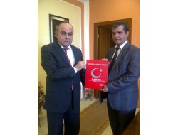 Kaymakam Gale'den, Arakan’a Yardımda Bulunan Hayırseverlere Teşekkür Plaketi