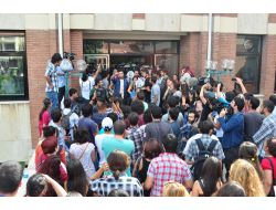 Hazırlık Öğrencilerinin Eyleminde Arbede