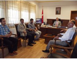 Esiad Yönetiminden Kaymakam Demir’e Hoş Geldin Ziyareti