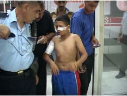 Eve Sıkılan Kurşunlar Balkondaki Çocuğu Yaraladı