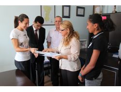 Polatlı Belediyesi Olimpiyat Şampiyonlarını Arsa Komşusu Yaptı