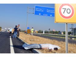 Edirne’de Tır Yayaya Çarptı: 1 Ölü