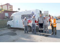 Beylikdüzü'nde Acil Yol Bakım Ve Onarım Aracı İş Başında