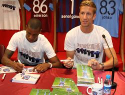 Trabzonspor’un Yeni Transferleri Janko Ve Emerson, Taraftarlarla Buluştu