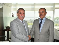 Başkan Demirtaş'tan, Kaymakam Narinoğlu'na Ziyaret