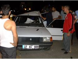 Alkollü Sürücü Başka Bir Alkollü Sürücüye Çarptı: 2 Yaralı