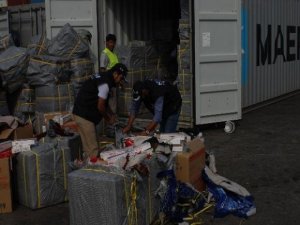 Ambarlıda Sigara Operasyonu