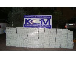 Yolcu Otobüsünden 5 Bin Paket Kaçak Sigara Çıktı