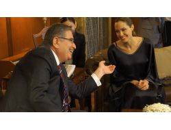 İçişleri Bakanı Şahin Angelina Jolie’yi Kabul Etti