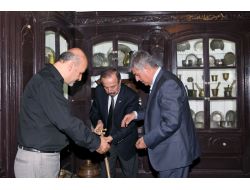 Gaziantep Vali Yardımcısı Taşdöğen, Saklı Konak Bakır Eserleri Müzesi’ni Gezdi