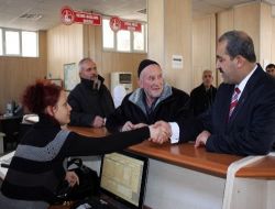 Sivas Belediyesi'nde Bayramlaşma