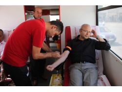 'İnsanımız Daha Fazla Kan Vermeye Teşvik Edilmeli'