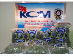 Bolu'da 2 Çuval Esrar Ele Geçirildi!