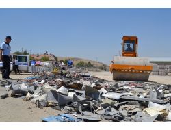 Keçiören'de Gürültü Kirliliğine Yol Açan Seyyar Satıcıların Aletleri İmha Edildi