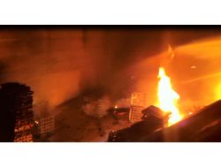 Dilovası'nda Kimya Fabrikası Yandı