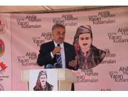 Bakan Yazıcı Şed Kuşandı