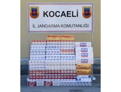 Kocaeli'nde 5 Bin 201 Paket Kaçak Sigara