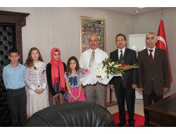 İmam Hatip Okulu Öğrencilerinden Başkana Teşekkür