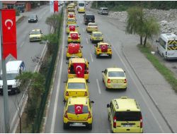 Taksicilerden Teröre 'Sarı Tepki'