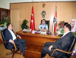 Atso Başkanı Serteser ve Yönetim Kurulu Pmyo Müdürü Şahin'i Ziyaret Etti!