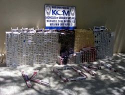 Nusaybin'de 10 Bin 700 Paket Kaçak Sigara Ele Geçirildi!.
