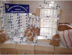 Sakarya'da 5 Bin 693 Paket Kaçak Sigara Ele Geçirildi