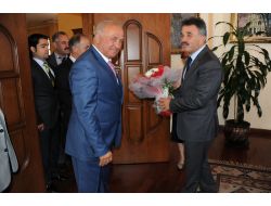 Samsun Esnafı, Ahilik Haftası'nda Ziyaretlerde Bulundu