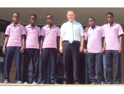 Somalili Öğrenciler Ufuk Lisesi'nde Ders Başı Yaptı