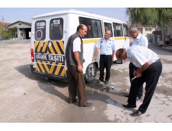 Polatlı’da Okul Servis Araçları Denetlendi