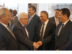 Filistin Devlet Başkanı Abbas, Ankara'da