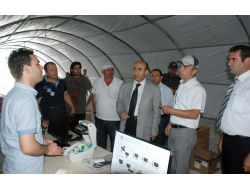 Vali Demirtaş, Adıyaman'a Kurulacak Çardır Kenti İnceledi