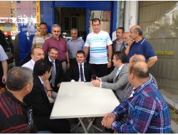 Bakan Kılıç Siteler Esnafını Ziyaret Etti