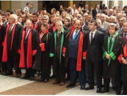 Yargı Mensupları Başsavcı İçin Saygı Duruşunda Bulundu